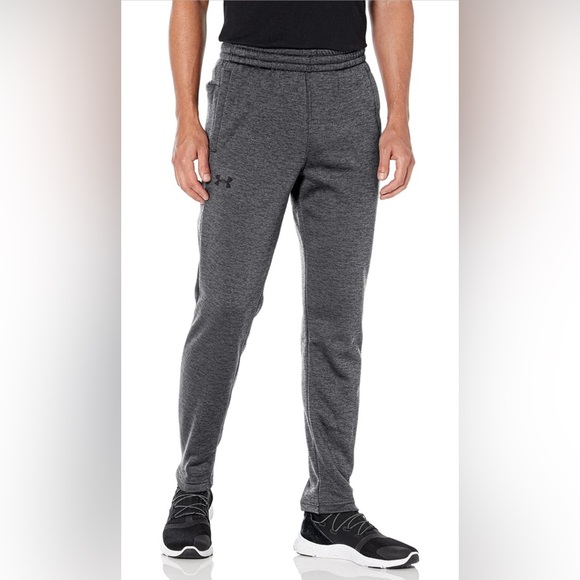 NWT Under Armour Big & Tall Men's Gray UA Armour Twist Fleece Pants 4XL - Picture 1 of 6
